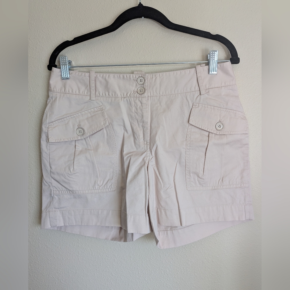 Talbots Tan Cargo Shorts with Versatile Style Size 4
